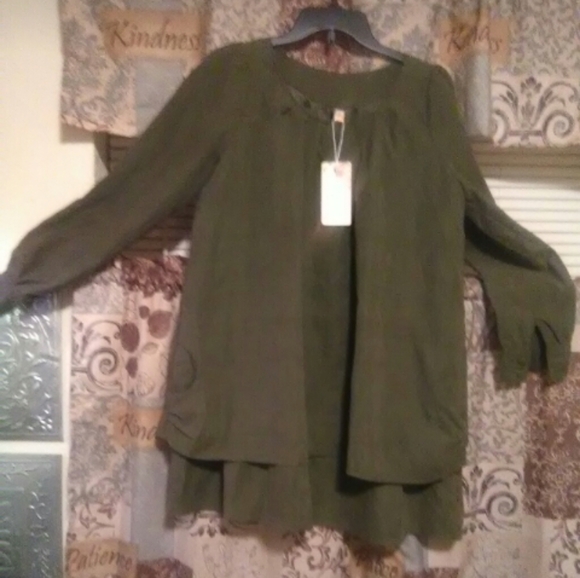 Lianxiangxiyu Dresses & Skirts - Lianxiangxiyu 2 tier Dress/tunic